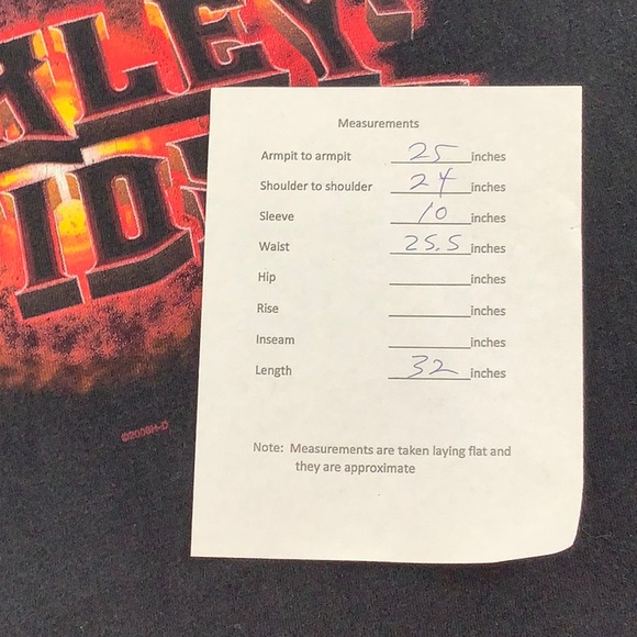 Harley Davidson Logo on fire Louisiana SS t shirt size 2X - Picture 12 of 12